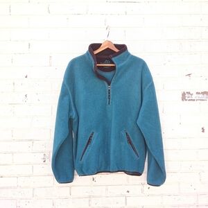 Vintage 90s Outersport Fleece Pullover Medium